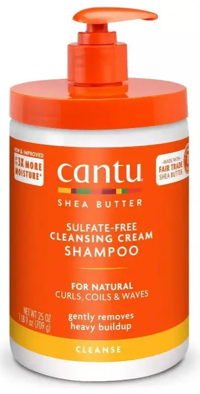 Cantu Shea Butter Natural Hair Cleansing Cream Shampoo 709g