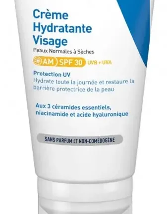 Cerave Creme Hydratante Visage Spf30 52ml