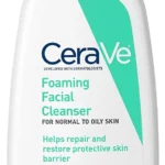 Cerave Foaming Facial Cleanser | 3 Fl. Oz Travel Size | Daily Face Wash for Oily Skin | Fragrance Free