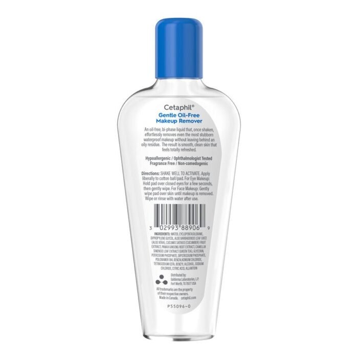Cetaphil Gentle Waterproof Makeup Remover - 6 Oz - Image 4
