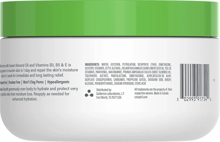 Cetaphil Moisturizing Cream (hbl) 8.8 Oz - Image 2