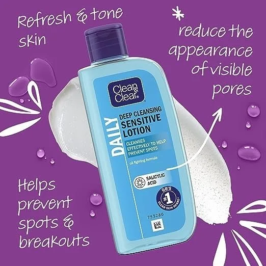 Clean And Clear Cleansing Lotion 200Ml Sensitive - Image 4
