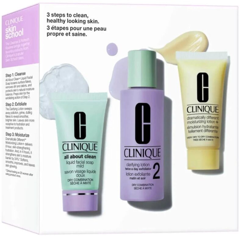 Clinique 3-Step Skin Care Kit - Skin Type 2 - 4oz/3ct - Ulta Beauty