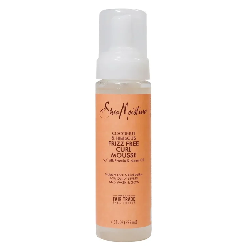 Coconut & Hibiscus Frizz-Free Curl Mousse-7.5 Oz