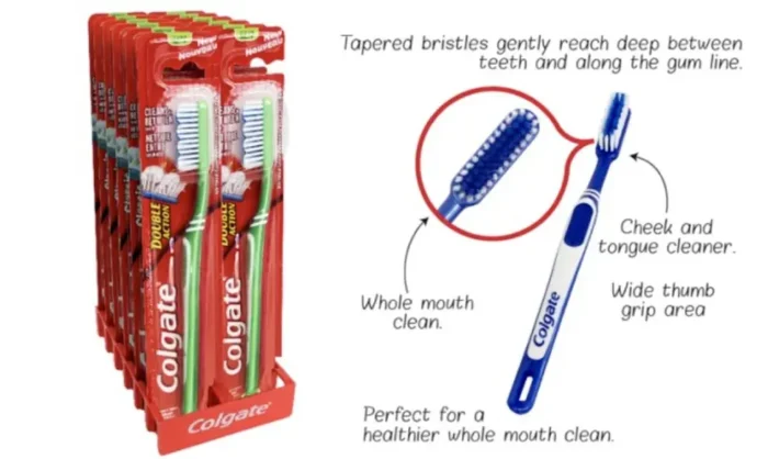 Colgate Double Action Toothbrush Medium - Image 5