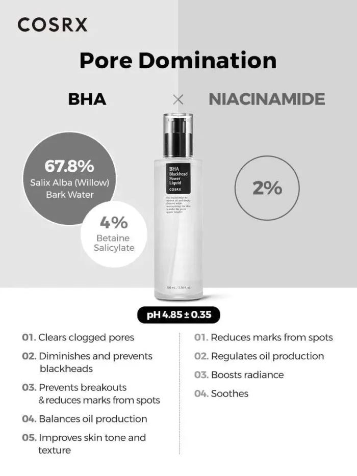 COSRX BHA Blackhead Power Liquid- 100ml - Image 10