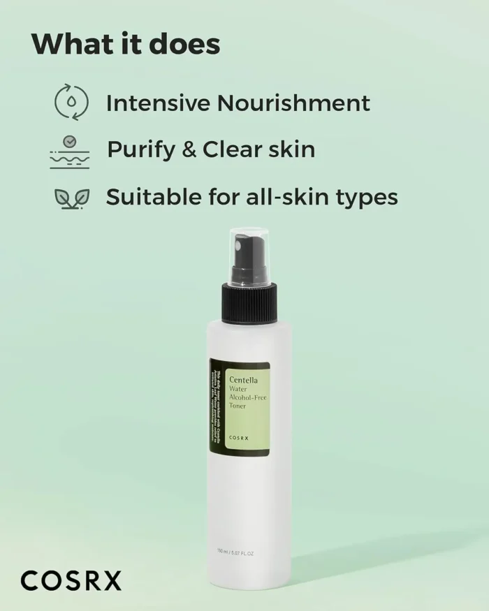 COSRX Centella Water Alcohol-Free Toner- 150ml - Image 3