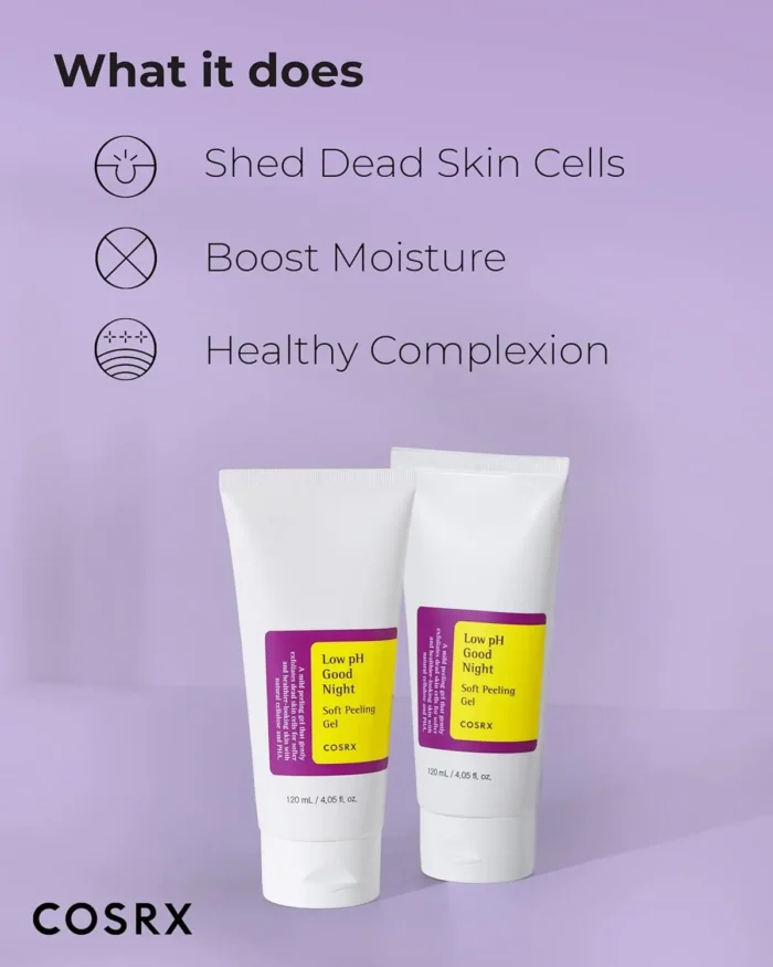 COSRX Low pH Good Night Soft Peeling Gel- 120 mL - Image 7