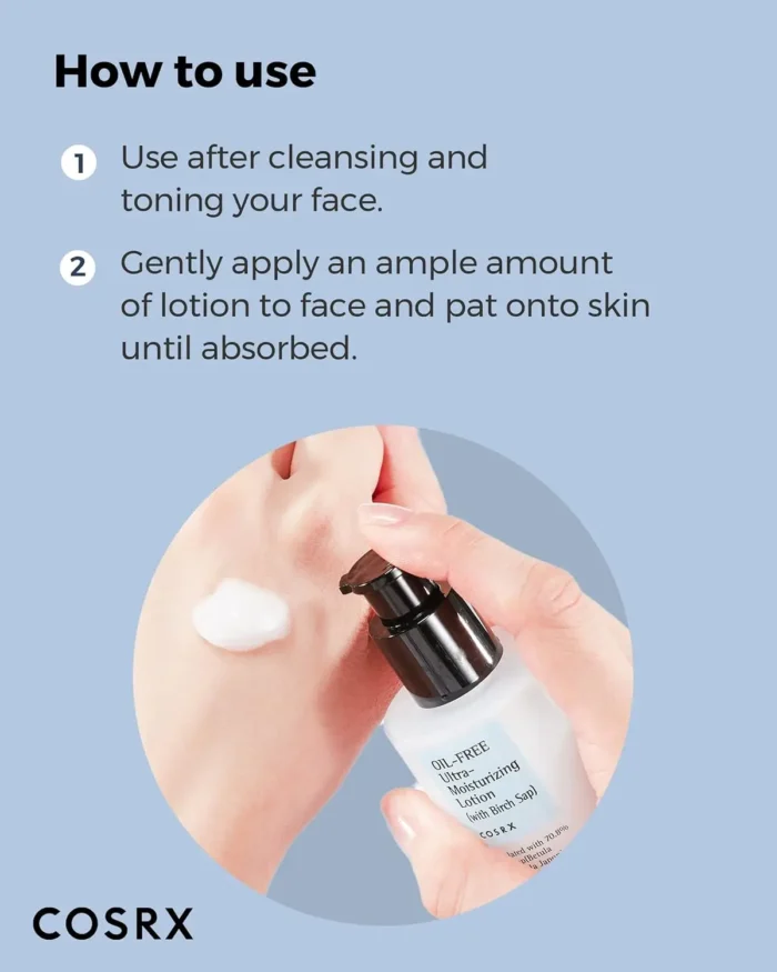 COSRX Oil Free Ultra Moisturizing Lotion - 100ml - Image 8