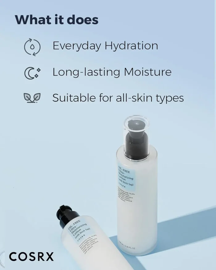 COSRX Oil Free Ultra Moisturizing Lotion - 100ml - Image 5