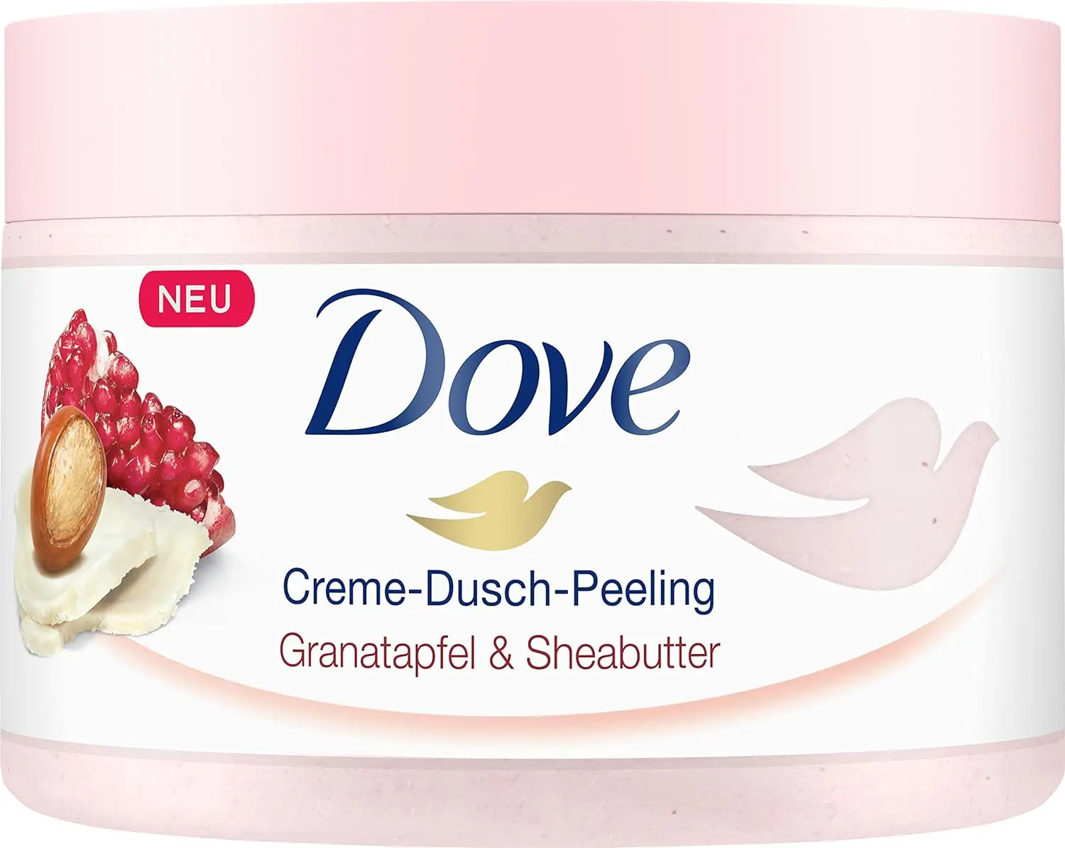dove-body-scrub-jar-225ml-pomegrante-8710447257265-503148.jpg Dove Body Scrub Jar 225Ml Pomegrante - Image 1