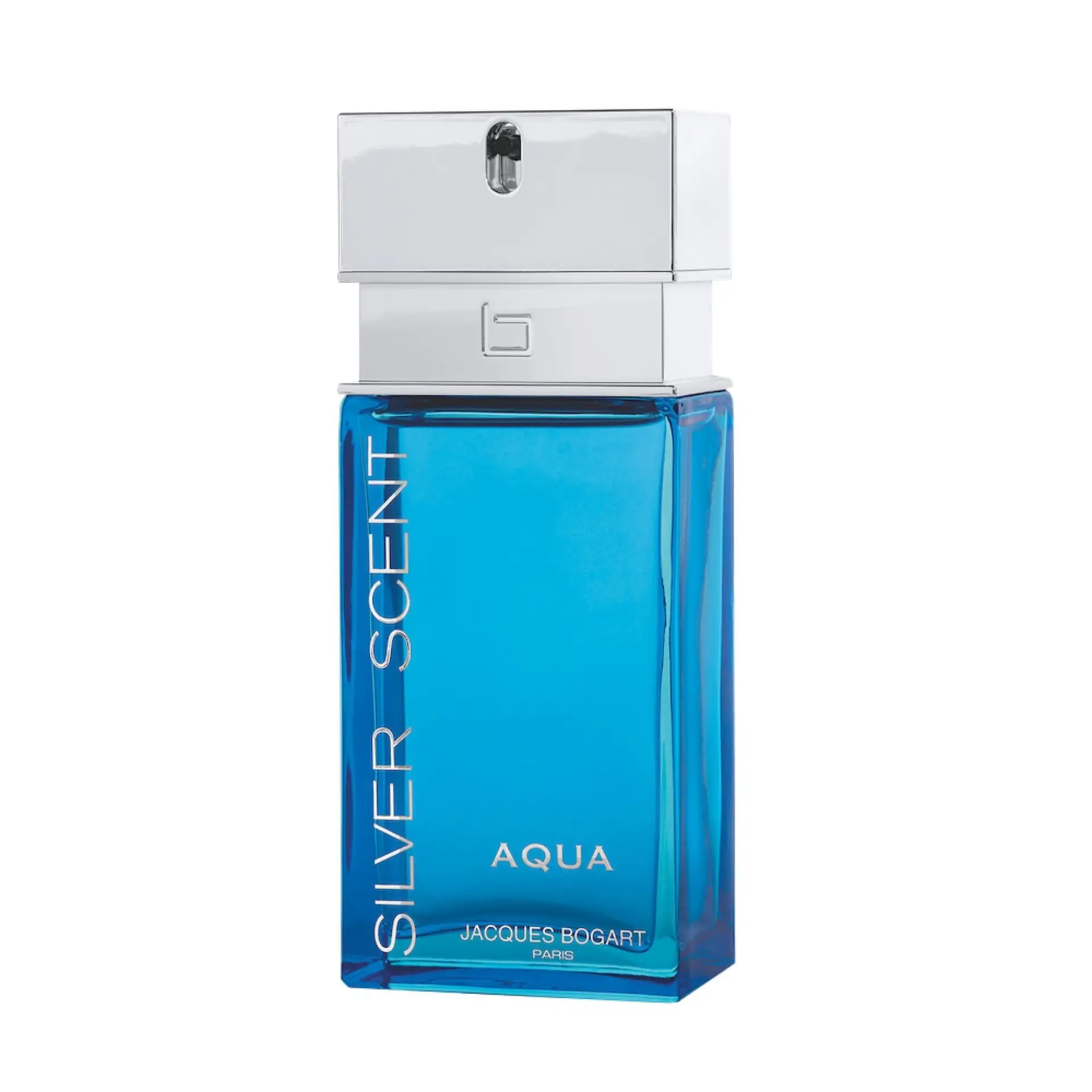 e6e621265e178aff825794028c6c8aa314dee769_b1ae978c-0b34-4bd7-af63-front.jpg Jacques Bogart Silver Scent Aqua Eau De Parfum For Men - Aromatic Aquatic Perfume 100ml - Image 1