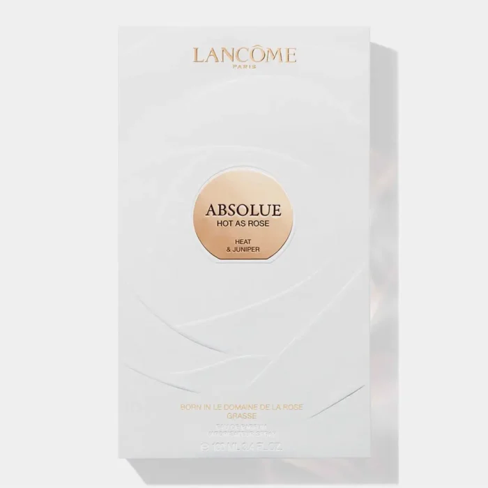 Lancome Absolue Hot As Rose Eau De Parfum For Women - Aromatic Fougere Perfume 100ml - Image 3