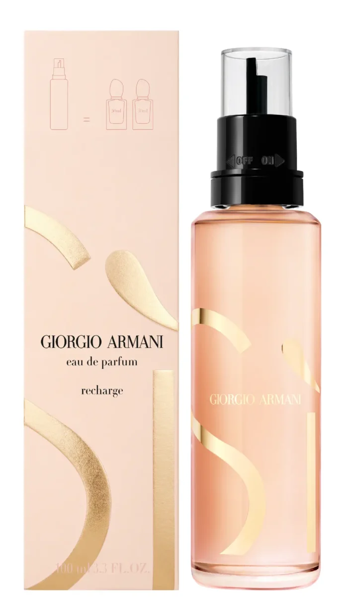 Giorgio Armani Si Recharge Eau De Parfum For Women - Chypre Floral Perfume 100ml - Image 2