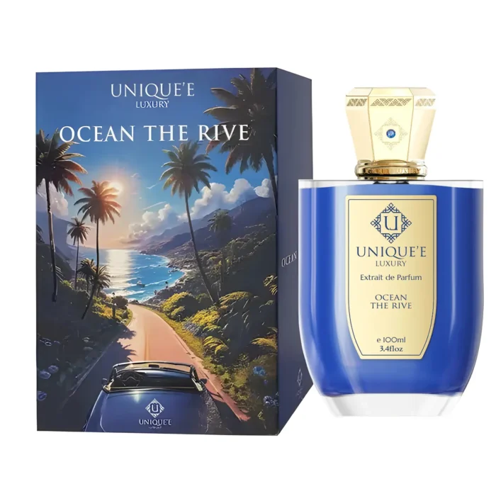 Unique'E Luxury Ocean The Rive Extrait De Parfum For Unisex - Citrus-Aquatic Perfume 100ml - Image 2
