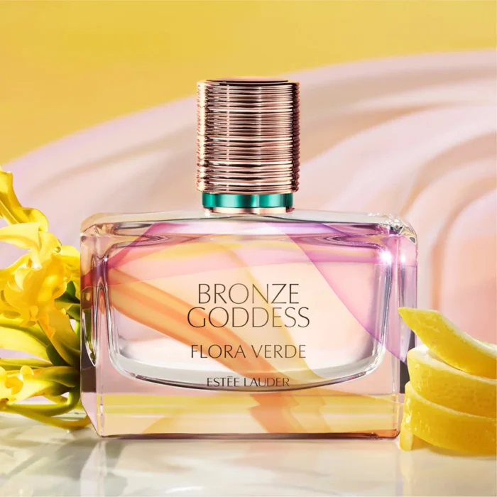 Estee Lauder Bronze Goddess Flora Verde Eau De Parfum For Women - Floral Green Perfume 50ml - Image 2