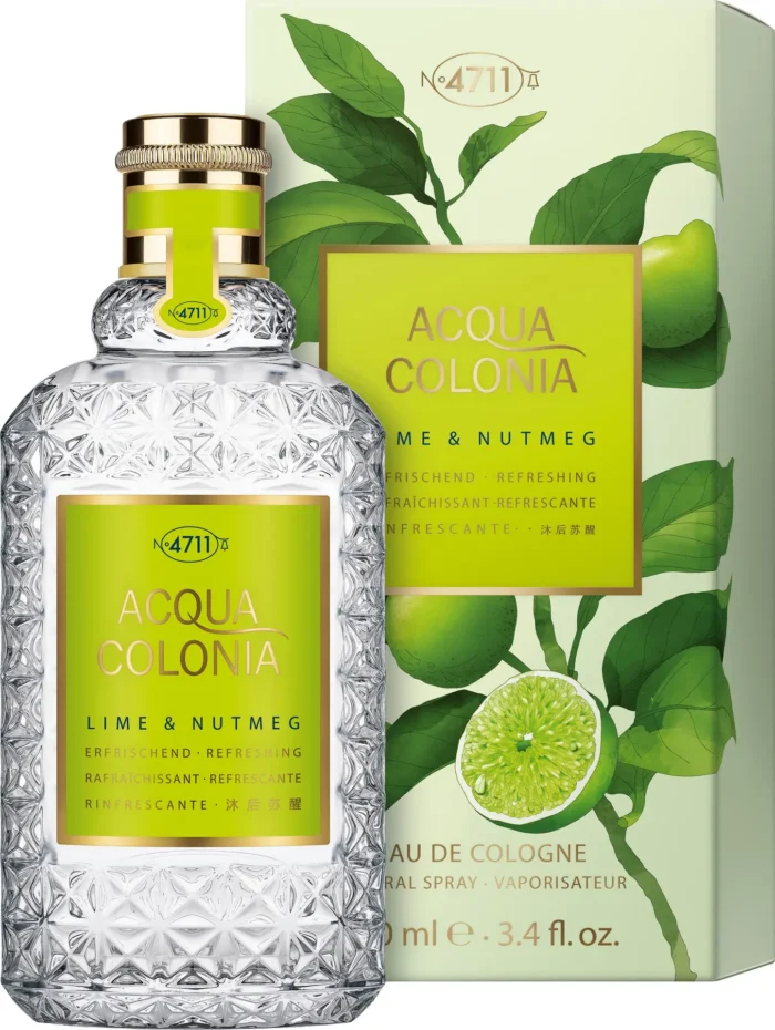 No. 4711 Acqua Colonia Lime & Nutmeg Eau De Cologne For Unisex -  Citrus Aromatic Perfume 100ml - Image 2