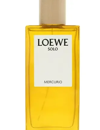 Loewe Solo Mercurio Pour Homme Edp For Men Aromatic 50ml