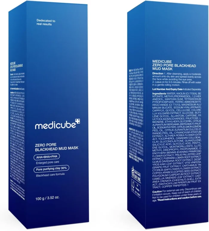 Medicube Zero Pore Blackhead Mud Mask 100g - Image 7