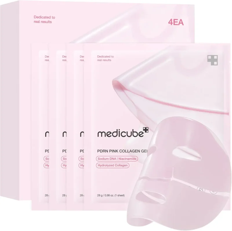 Medicube PDRN Pink Collagen Gel Mask 28g X 4ea