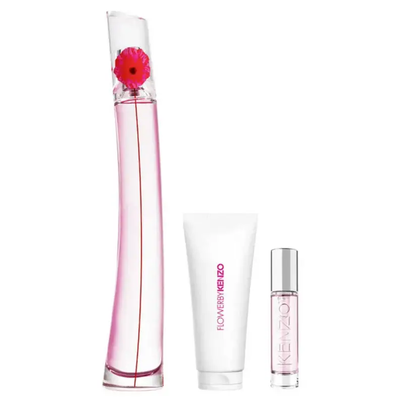 Kenzo Flower by Kenzo Poppy Bouquet Gift Set For Women