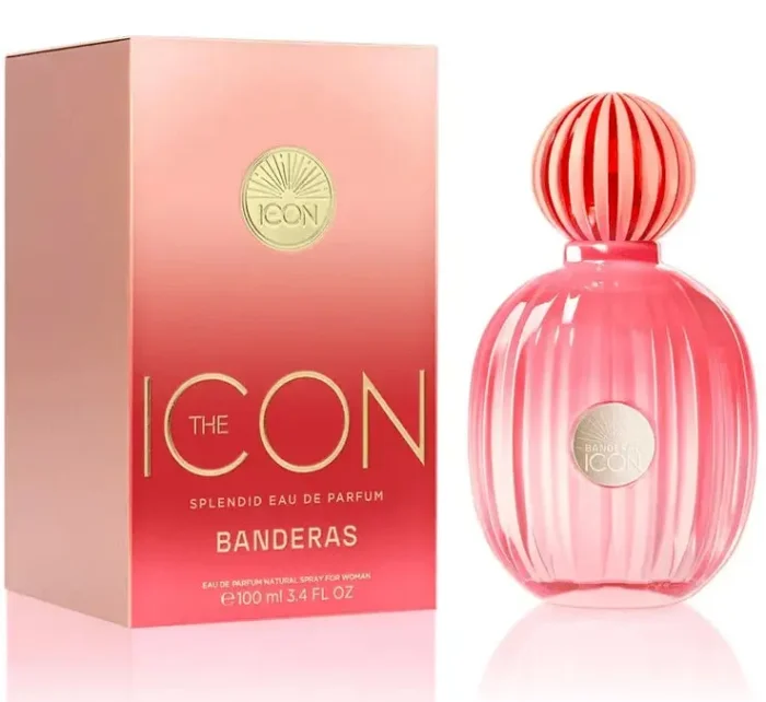 Antonio Banderas The Icon Splendid Eau De Parfum For Women - Floral Gourmand Perfume 100ml - Image 2