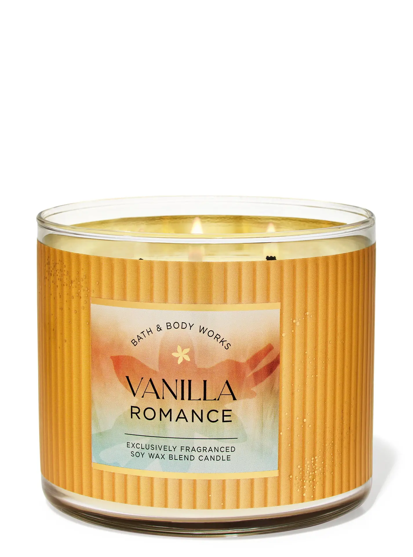 vanilla.jpg Vanilla Romance By Bath & Body Works Scented Candle 411g - Image 1
