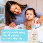 ⁦Aveeno Baby Daily Moisture Gentle Body Wash & Shampoo 354ml⁩ - الصورة ⁦5⁩