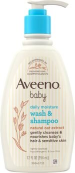 Aveeno Baby Daily Moisture Gentle Body Wash & Shampoo 354ml