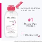 ⁦Bioderma Sensibio H2o Make-up Removing Micelle + 500ml With Pump⁩ - الصورة ⁦2⁩