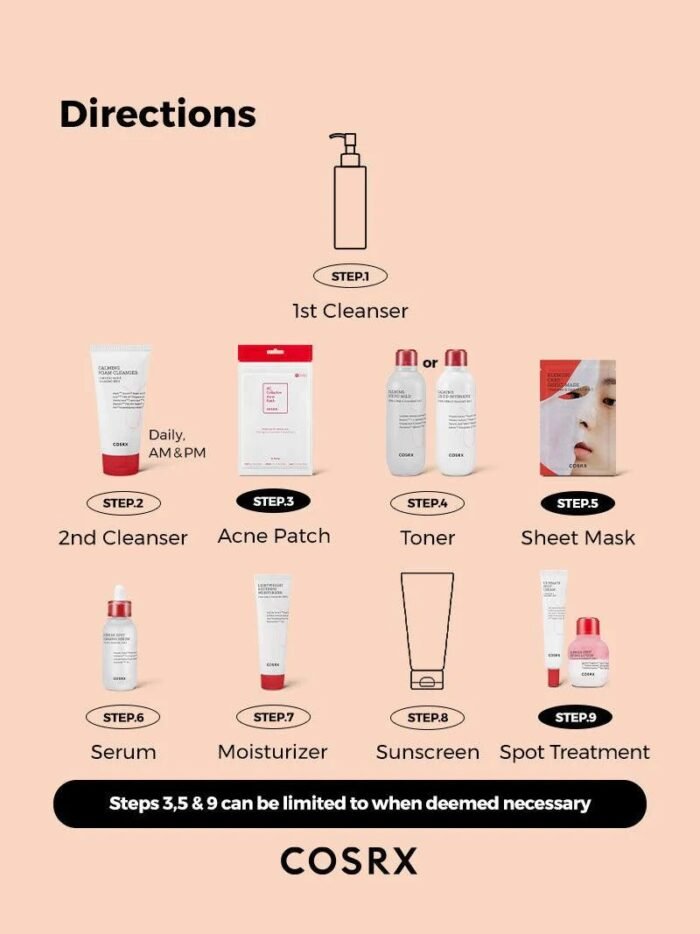 ⁦COSRX AC Collection Calming Foam Cleanser 2.0 - 50ml⁩ - الصورة ⁦8⁩
