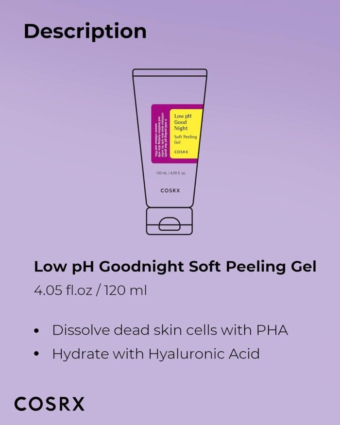 ⁦COSRX Low pH Good Night Soft Peeling Gel- 120 mL⁩ - الصورة ⁦3⁩