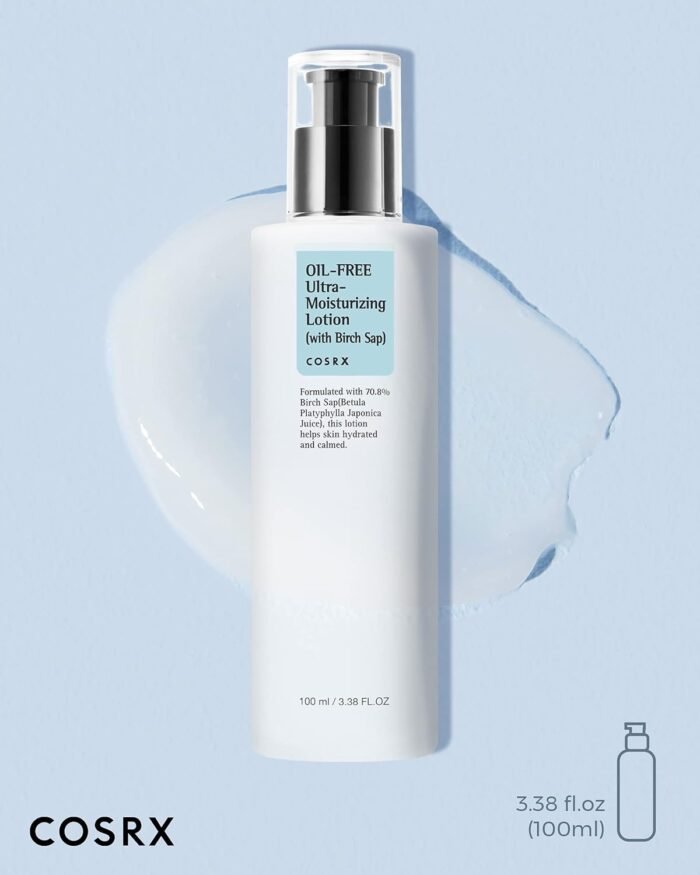 ⁦COSRX Oil Free Ultra Moisturizing Lotion - 100ml⁩ - الصورة ⁦9⁩
