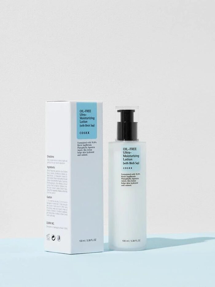 ⁦COSRX Oil Free Ultra Moisturizing Lotion - 100ml⁩ - الصورة ⁦2⁩