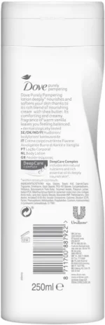 Dove Lotion 250Ml Indulgent Nourishment With Shea Butter - Image 2
