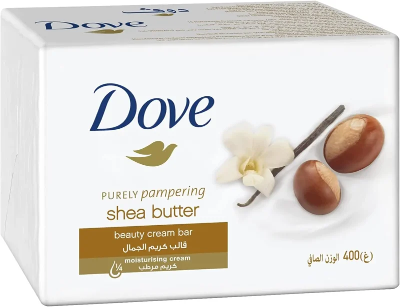 Dove Soap 4 Pack Shear Butter