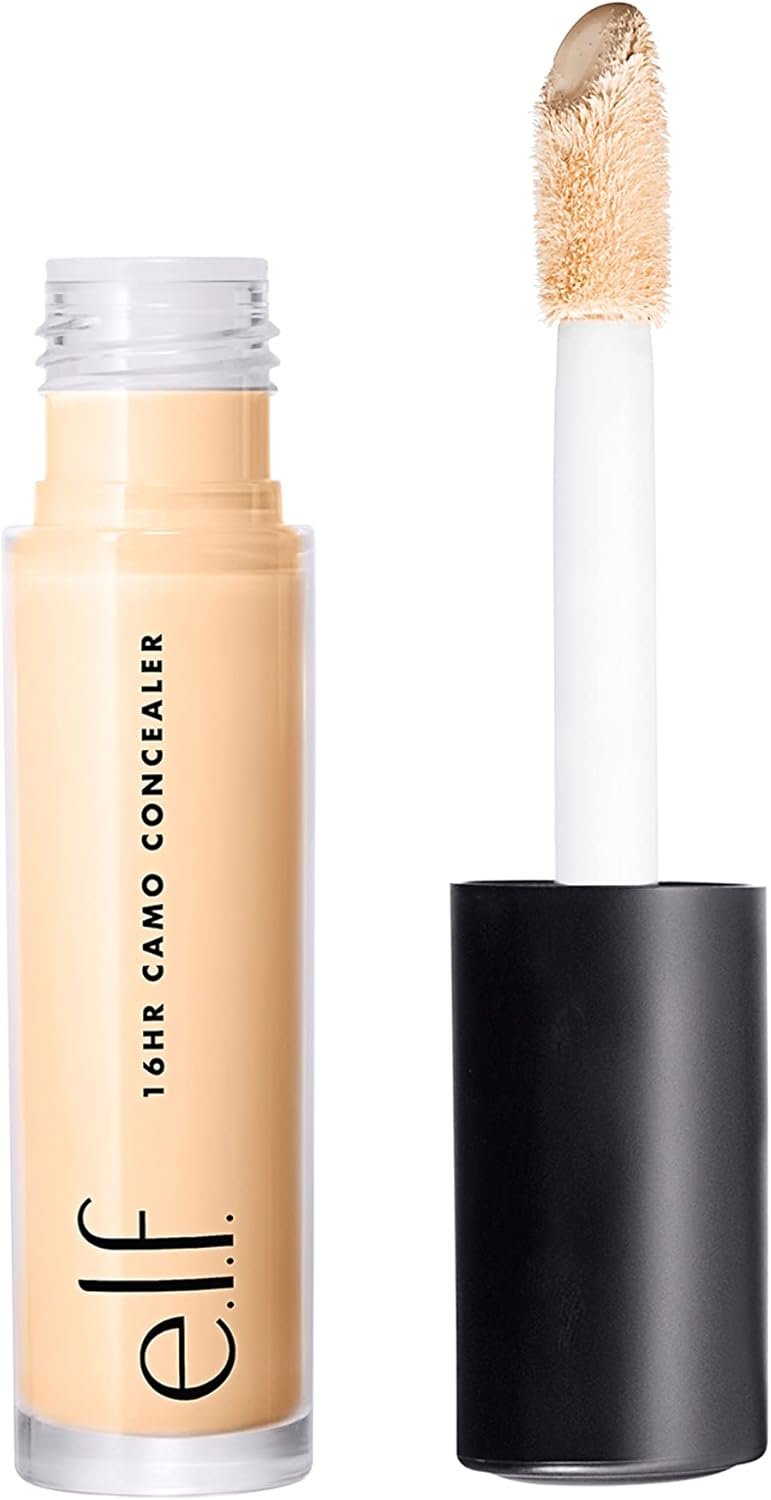 elf-16hr-camo-concealer-full-coverage-highly-pigmented-concealer-with-matte-finish-crease-proof-vegan-cruelty-free-light-sand-02-fl-oz-makeup-1572296-1.jpg E.l.f. 16HR Camo Concealer, Full Coverage, Highly Pigmented Concealer With Matte Finish, Crease-proof, Vegan & Cruelty-Free, Light Sand, 0.2 Fl Oz - Image 1
