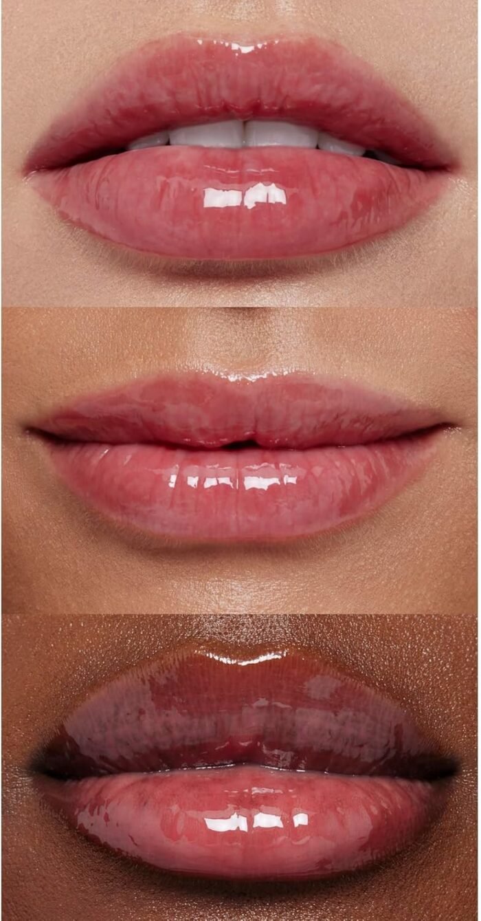 ⁦Elf Glow Reviver Lip Oil Nourishing Tinted Lip Oil For A High Shine Finish Infused With Jojoba Oil Vegan & Cruelty Free Rose Envy⁩ - الصورة ⁦3⁩