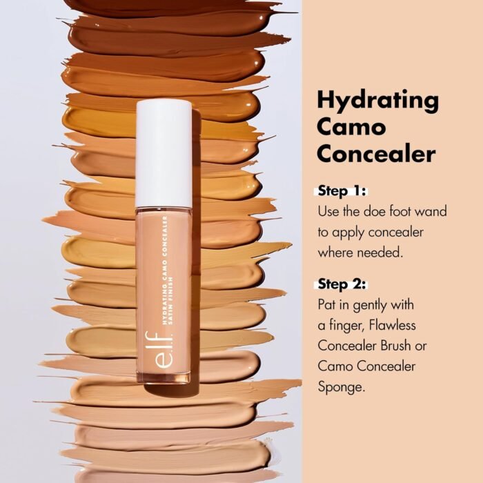 ⁦Elf Hydrating Camo Concealer Light Sand⁩ - الصورة ⁦3⁩