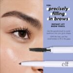 E.l.f. Instant Lift Brow Pencil, Dual-Sided, Precise, Fine Tip, Shapes, Defines, Fills Brows, Contours, Combs, Tames, Neutral Brown, 0.006 Oz - Image 7