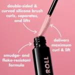 ⁦Elf Lash N Roll Mascara Curling Mascara Deep Brown⁩ - الصورة ⁦4⁩