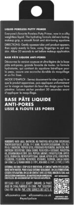 ⁦E.l.f. Liquid Poreless Putty Primer, Lightweight Face Primer For Long-lasting Makeup Wear, Creates A Smooth Complexion, Vegan & Cruelty-free⁩ - الصورة ⁦7⁩