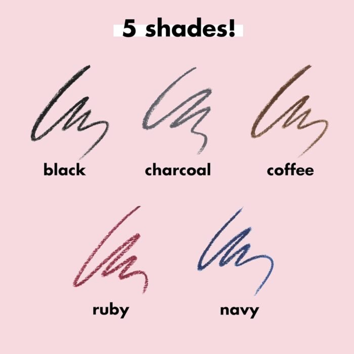 ⁦E.l.f. No Budge Retractable Eyeliner, Creamy, Ultra-Pigmented & Waterproof, Creates Bold & Defined Lines, Vegan & Cruelty-Free, Black⁩ - الصورة ⁦5⁩