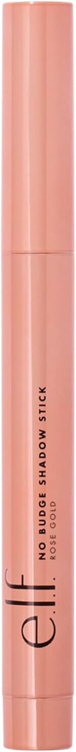 E.l.f. No Budge Shadow Stick, Long-Lasting Cream Eyeshadow Stick For High-Pigment, Metallic Color, Vegan & Cruelty-Free, Rose Gold - الصورة 3