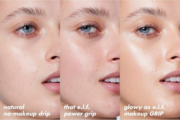 E.l.f. Power Grip Primer + 4% Niacinamide, Gel-Based & Hydrating Face Primer, Evens Skin & Brightens, Grips Makeup, Vegan & Cruelty-Free, 0.8 Fl Oz - Image 3