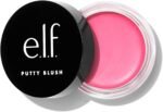 E.l.f. Putty Blush, Creamy & High-Pigment Formula For A Natural Glow, Delivers A Semi-Matte & Powder Finish, Vegan & Cruelty-Free, Bora Bora