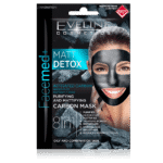 FACEMED+ MATT DETOX PURIFYING&MATTIFYING CARBON MASK 2X5ML