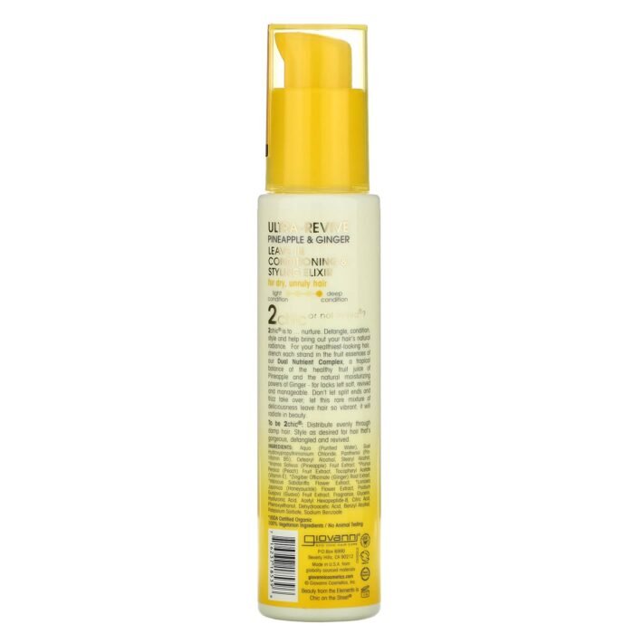 Giovanni 2chic® Leave-in Condition & Styling Elixir 4oz - Image 2
