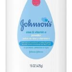 Johnson- Aloe & Vitamin E with natural cornstarch (425g) 15 oz