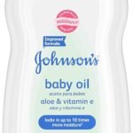 Johnson's Baby Oil, Aloe Vera and Vitamin E, 14 Fl Oz